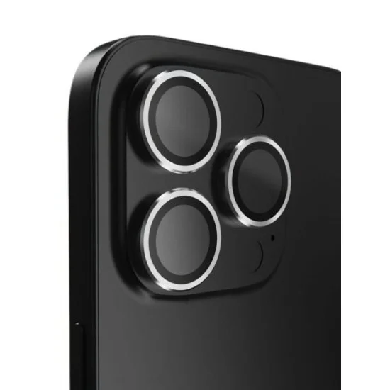 Bodyguardz Apex Individual Camera Lens Protector For Iphone 16 Pro & 16 Pro Max - Silver
